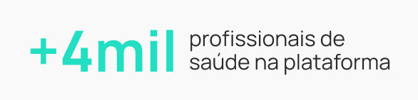 +4mil profissionais de saúde na plataforma